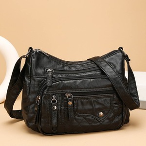Sacs à main et sacs à bandoulière vintage en cuir PU de luxe 2024, sacs pour femmes de haute qualité, design multi-poches, sacs à bandoulière pour femmes - Product Image 3