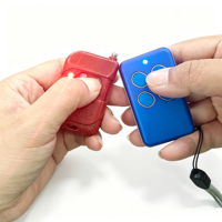Télécommande universelle sans fil à 4 canaux pour porte de garage, duplicateur de commutateur, fonction d'apprentissage et de copie de code, multifréquence 280-868 MHz