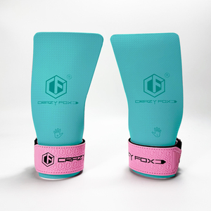 疯狂狐狸体操握把健身房运动举重无指碳握把健身力量训练卡勒拉斯交叉健身 - Product Image 2