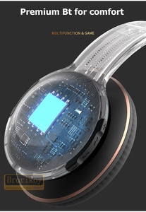 Có thể gập lại BT 5.3 không dây tương thích On-Ear Over-ear Tai nghe thể thao Tai nghe không thấm nước <span class=keywords><strong>Mic</strong></span> cho âm thanh stereo chơi game - Product Image 2