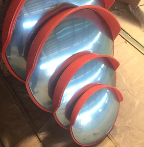 <span class=keywords><strong>Espejo</strong></span> cóncavo grande para exteriores de 100 cm al por mayor, <span class=keywords><strong>espejo</strong></span> convexo irrompible de seguridad vial, <span class=keywords><strong>espejo</strong></span> convexo naranja de tráfico de 180 grados - Product Image 2