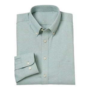 Camisa Casual Simple de Alta Calidad para Hombre, Personalizada con Logotipo Bordado, Spandex, Poliéster, Antiarrugas, para Otoño - Product Image 2