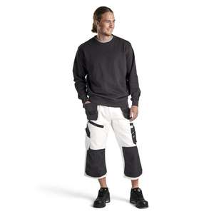 BLAKLADER - 151112101098C50 X1500 <b>Painters</b> Pirate trousers <b>White</b>/Dark grey - EAN 7330509754986 WORK TROUSERS CARGO WORK TROUSERS - Product Image 4