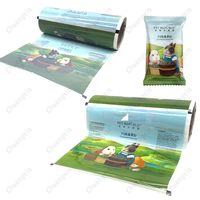 Film souple en rouleau en cellulose végétale renouvelable de qualité alimentaire, laminé, pour emballage de cartes cadeaux et jouets