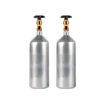 Ensemble de cylindres de CO2 pour aquarium, équipement d'aquarium, générateur de CO2 en acier, cylindre