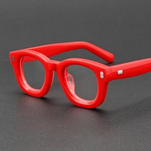 Montature Ottiche in Acetato di Alta Qualità, Occhiali Vintage Unisex, <span class=keywords><strong>Design</strong></span> di Marca, Montatura Piccola per Signore - Product Image 1