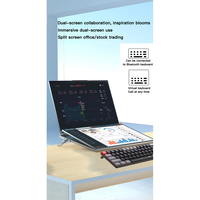 Ordinateur portable professionnel à double écran DS16 Plus, Intel Core I5-12450H, écran tactile 16"+16", résolution 1920x1200, vente en gros, PC neuf