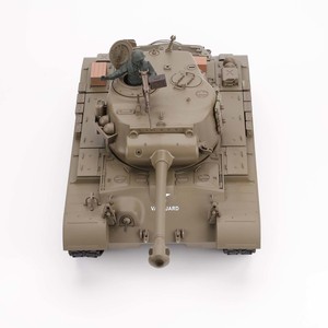 Henglong 3838-1 1/16 US M26 <span class=keywords><strong>Pershing</strong></span> 7.0 RTR RC Panzer 2.4G TK7.0 BB IR Kampf-Rauch-Sound-Effekte Metall-Laufwerkskörper 7.4V 1800mAh 320° Drehbarer Turm - Product Image 4