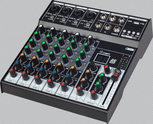Beginner-Friendly Mini Audio Mixer From Trusted Producer, Plug And Play Small <b>Mixing</b> Board For Podcast Home Karaoke Daily Usage - Product Image 3