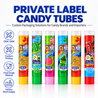 Tubes d'emballage en aluminium et plastique pour bonbons, compressibles, 100 ml, avec bouchon à vis, impression UV, logo personnalisé pour confiture, sauce au chocolat