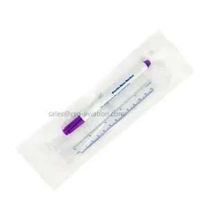 Usine vente directe stérile marqueur de peau violette fibre pointe chirurgie chirurgicale marqueur de peau