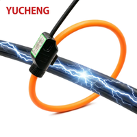 YUCHENG YCR 50mV/kA 100mV/kA Transformador de Corriente de Núcleo Dividido Toroidal de Alta Precisión con Bobina Rogowski y Sensor de Corriente