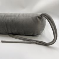 Coussin de siège carré personnalisé en velours uni, capitonné, épais, pour chaise ou coussin de sol tatami