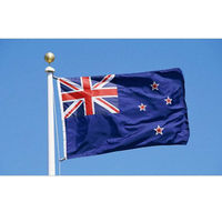 Drapeau imprimé Nouvelle-Zélande simple ou double face en polyester 100% de 3x5 pieds, vente en gros, nouveauté