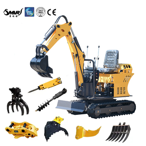 เครื่องขุดไฮดรอลิกขนาดเล็กใหม่ในสวนส่วนประกอบหลักของรถขุดตีนตะขาบขนาดเล็กรวมถึงมอเตอร์ปั๊มเกียร์เครื่องยนต์ส้อม - Product Image 1