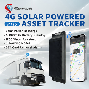 Rastreador <span class=keywords><strong>GPS</strong></span> 4G con Panel Solar y Batería de 10000 mAh, Dispositivo de Rastreo <span class=keywords><strong>GPS</strong></span> para Gestión de Flotas de Transporte - Product Image 1