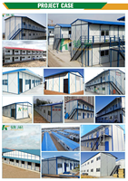 Maison préfabriquée modulaire de type K, portable, fabriquée en Chine, à faible coût, pour chantier, construction préfabriquée, bâtiment modulaire économique, ignifuge