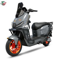 Moped électrique pour adultes Fengshen 72V alimenté au lithium, cadre en carbone haute résistance, moto électrique pour les trajets quotidiens avec système antivol à distance