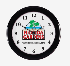 Horloges murales personnalisées imprimées, diamètre 10,75 pouces, cadeau promotionnel pour la promotion de la marque d'entreprise, logo personnalisable en gros - Product Image 2