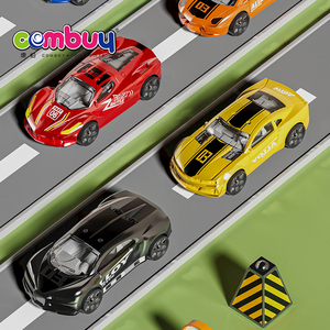 Boîte de rangement parking jouet en plastique moulé sous pression piste de course <span class=keywords><strong>garage</strong></span> voiture - Product Image 5