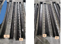 Cetakan bingkai Panel dekoratif EPS paduan aluminium cetakan kualitas tinggi untuk desain Interior
