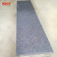 Pierres artificielles en gel, 100% Pure, Surface solide, disponibles en chauffage et en pliage pour comptoir/forme personnalisée