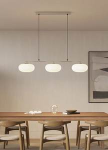 Lustre en forme de kaki de style japonais, luminaire de bar créatif et luxueux, luminaire suspendu moderne et simple en verre pour restaurant - Product Image 4