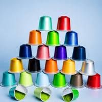 Capsules de thé matcha compatibles Nespresso, normes américaines et européennes, logo personnalisé, fabricant d'emballages de marque privée