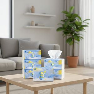 वयस्क 3 प्लाई नरम तौलिए घर का पैक हाथ और मुंह कोमल चेहरे के ऊतक नरम और आरामदायक टिकाऊ - Product Image 1