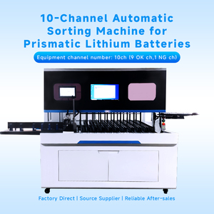10-Kanal Prismatische Zellenbatterie-Sortiermaschine OCV und Innenwiderstandstester für Lithium-Batteriepack-Produktionslinien - Product Image 4