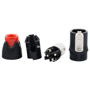 Speakon 4 pin kim loại nam nữ cắm ổ cắm kết nối - Product Image 5