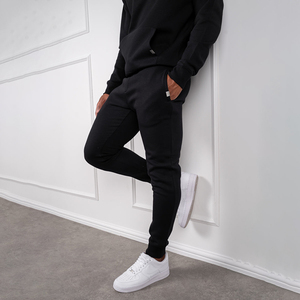 Vendita calda da uomo Set <span class=keywords><strong>felpa</strong></span> con cappuccio e <span class=keywords><strong>felpa</strong></span> Slim Fit con <span class=keywords><strong>pantaloni</strong></span> da <span class=keywords><strong>Jogger</strong></span> per abbigliamento da ginnastica Premium Soft Feel - Product Image 5