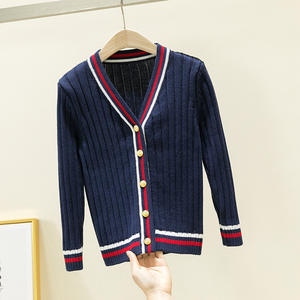 Wholesale Custom Embroidered crest logo Kids Student <strong>Jumper</strong> Sweater <strong>School</strong> Uniform Sweater - Product Image 3