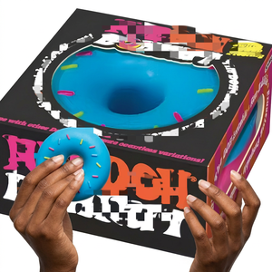 Mini Donut Antiestrés, Juguete Suave de Rebote Lento para Aliviar la Ansiedad, Juguete Sensorial para Niños y Adultos - Product Image 1