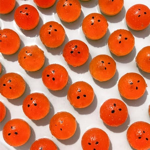 Jouet anti-stress mignon en forme de pastèque Taba, en plastique, unisexe, collant, décompression, nouveauté, jouets à presser et à étirer - Product Image 2