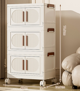 Caixa de Armazenamento Dobrável Mixwares para Casa, Sala de Estar, Armário de Armazenamento de Brinquedos, Organizador Multifuncional e de Grande Capacidade - Product Image 3