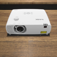 Projecteur laser 3LCD 4K pour les entreprises, l'éducation et les grands espaces, mise au point manuelle, 4K, haut-parleurs intégrés, 5500-6000 lumens, sortie d'usine