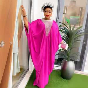H &amp; D African Clothes Plus Size Women <strong>Dress</strong> 2024 <strong>Traditional</strong> <strong>Nigeria</strong> Print Caftan Abaya Muslim Robe Femme Long African <strong>Dress</strong> - Product Image 5