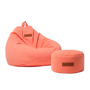 Indoor Beanbag Chair Poly Linen <strong>Bean</strong> <strong>Bags</strong> Custom <strong>Bean</strong> <strong>Bag</strong> Covers Living Room Furniture - Product Image 5