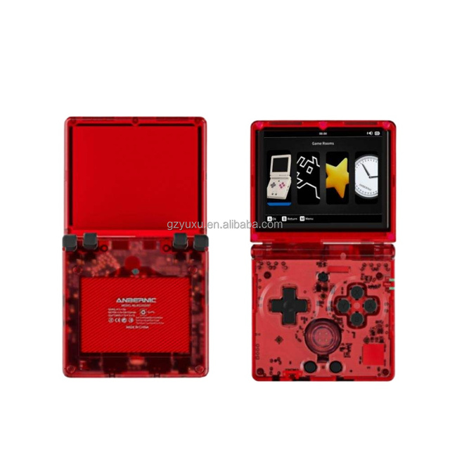 YUXU RG35XXSP 3.5" IPS 640x480 Screen Linux Quad-core 1.5GHz 64GB+256GB 18000-22000 Game Pocket Console Retro Flip Handheld