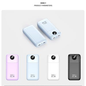 Banque d'alimentation portable OEM 20000 mAh en gros, nouveau chargeur de <span class=keywords><strong>batterie</strong></span> <span class=keywords><strong>externe</strong></span> pour mobile avec double sortie USB et interface d'entrée - Product Image 5