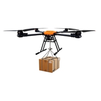 Drone à longue autonomie avec diffusion vocale, éclairage et relais de signal pour les opérations de sauvetage