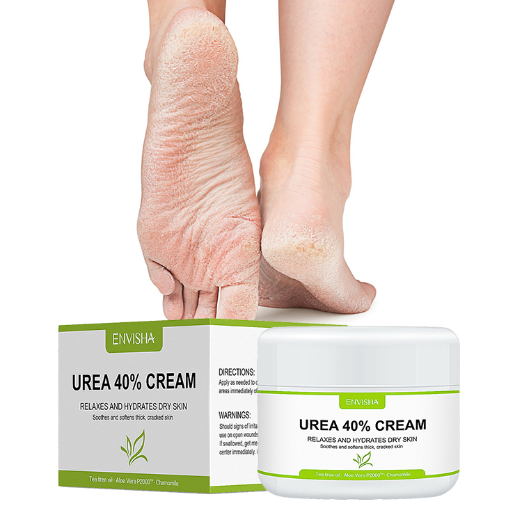 Натуральная мочевина, 40% толстый сухой крем с трещинами для ухода за кожей ног, восстанавливающий крем, оптовая продажа, сухое увлажнение Nutrishine, фирменная торговая марка