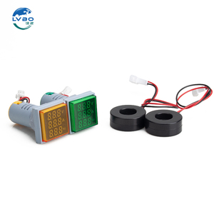 LVBO Alta Qualidade LED Mini Indicador <span class=keywords><strong>Digital</strong></span> <span class=keywords><strong>Display</strong></span> Lâmpada Voltímetro Atual AD16 Indicador Sinal Lâmpada Freqüência Medidor AC - Product Image 4