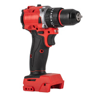 Perceuse électrique sans fil sans balais 18V 2.0AH, batterie lithium rechargeable, visseuse à percussion à vitesse variable, qualité industrielle OEM