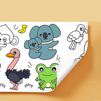 Vente en gros Poster géant à colorier Jouet à dessiner Graffiti Rouleau de papier à dessiner pour enfants