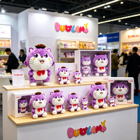 Peluche OEM de haute qualité en tissu doux pour enfants, idéale comme cadeau promotionnel d'entreprise