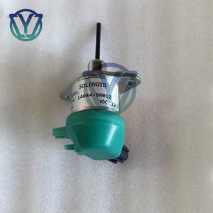 Válvula Solenoide de Corte de Combustible 1A084-60012 de 12V, Reemplazo para 1A021-60017, para Motor V2003 V2203 V2403 V3307, Solenoide de Parada de Tractor - Product Image 1
