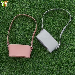 Porte-boissons avec sangle de transport en cuir PU, porte-café, housse de protection pour tasse à thé - Product Image 5