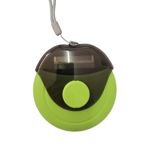 Cepillo para el cuidado de gatos, herramienta para eliminar el pelo de mascotas con diseño de cerdas para uso en perros y gatos, color verde hierba, naranja cálido, material ABS - Product Image 2